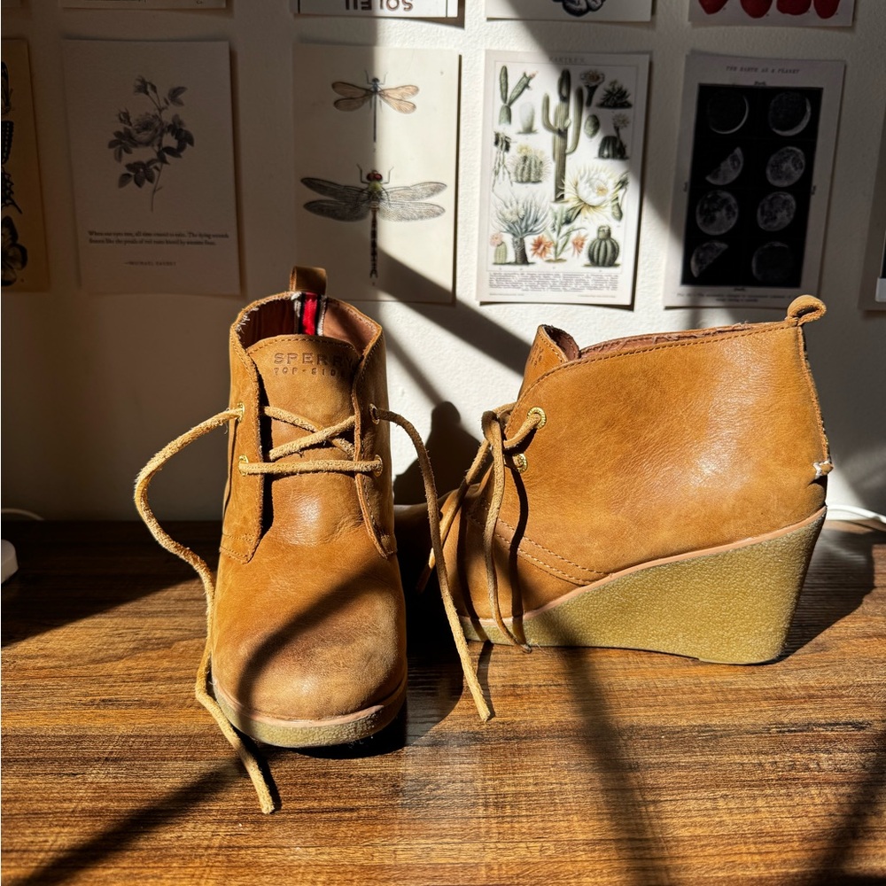 Sperry Top-Sider Women's size 7 Harlow leather ankle boots